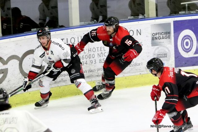 Photo hockey match Nice - Bordeaux le 08/10/2021