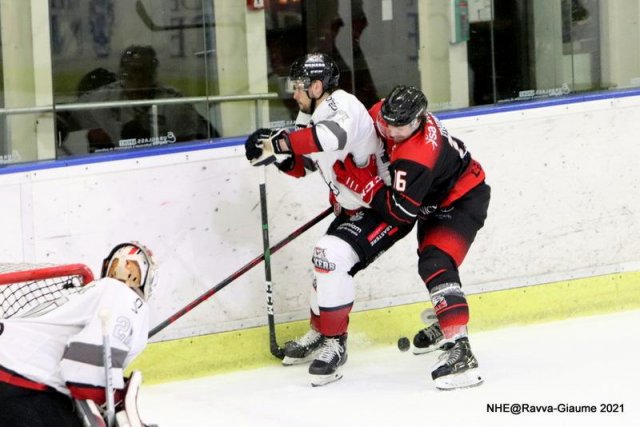 Photo hockey match Nice - Bordeaux le 08/10/2021