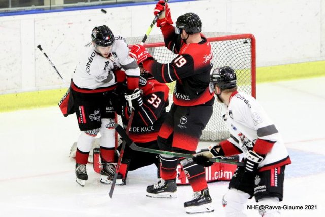 Photo hockey match Nice - Bordeaux le 08/10/2021
