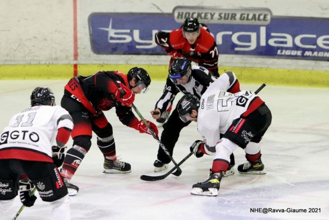 Photo hockey match Nice - Bordeaux le 08/10/2021