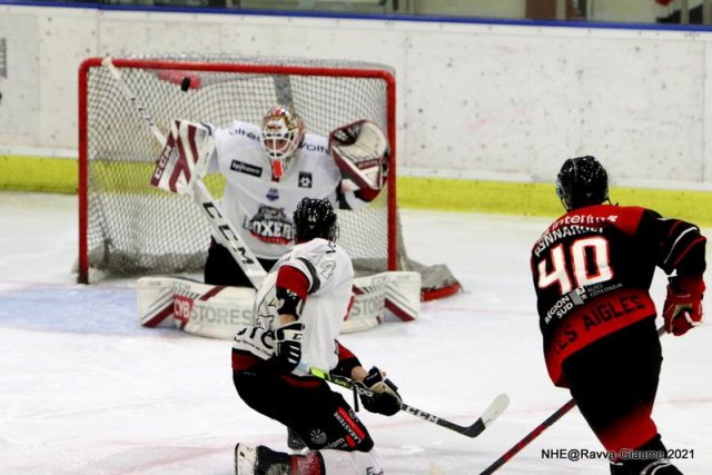 Photo hockey match Nice - Bordeaux le 08/10/2021