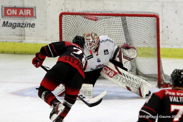 Photo hockey match Nice - Bordeaux le 08/10/2021