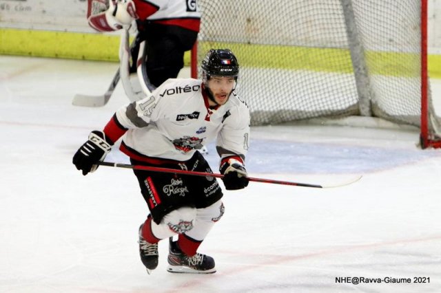 Photo hockey match Nice - Bordeaux le 08/10/2021