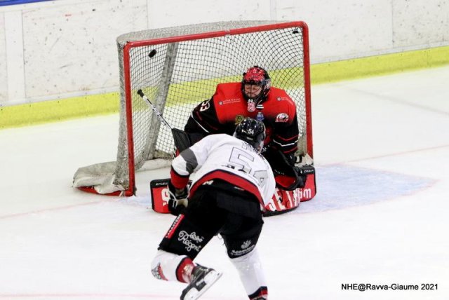 Photo hockey match Nice - Bordeaux le 08/10/2021