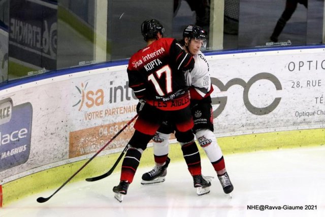Photo hockey match Nice - Bordeaux le 08/10/2021