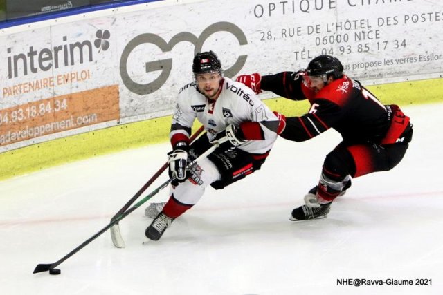 Photo hockey match Nice - Bordeaux le 08/10/2021