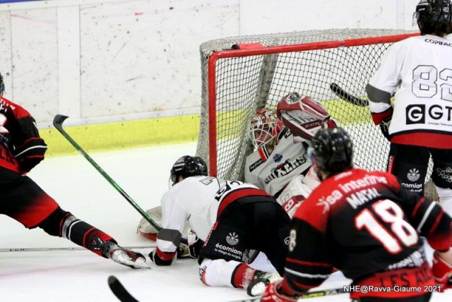 Photo hockey match Nice - Bordeaux le 08/10/2021