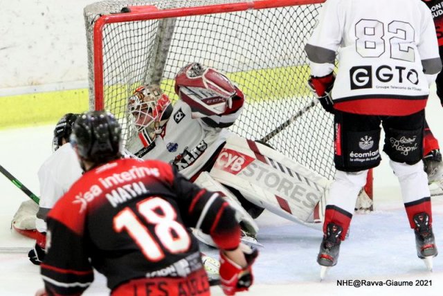 Photo hockey match Nice - Bordeaux le 08/10/2021