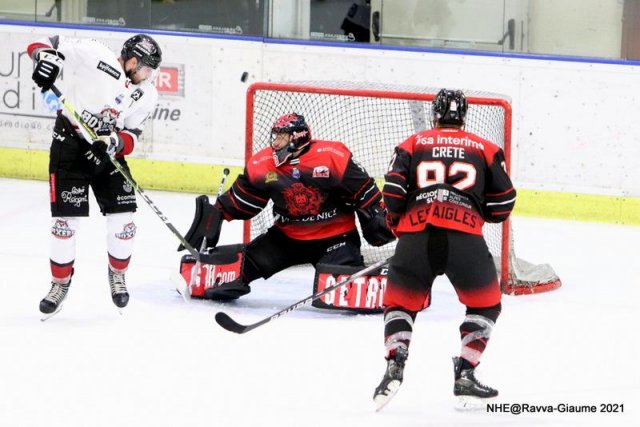 Photo hockey match Nice - Bordeaux le 08/10/2021