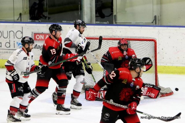 Photo hockey match Nice - Bordeaux le 08/10/2021