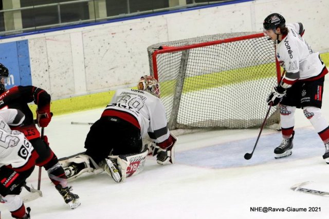 Photo hockey match Nice - Bordeaux le 08/10/2021