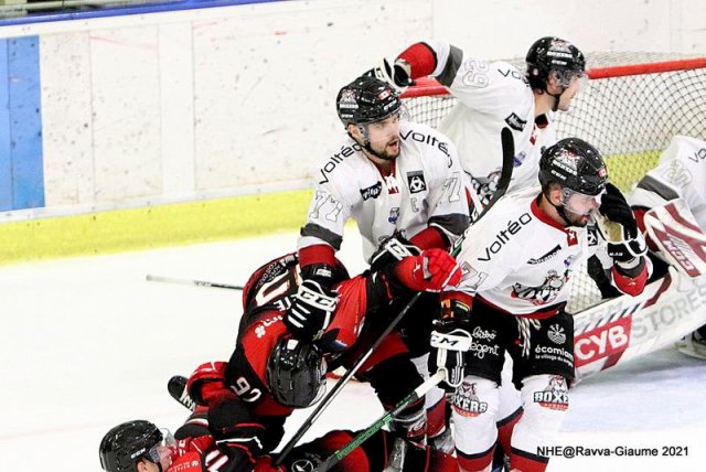 Photo hockey match Nice - Bordeaux le 08/10/2021