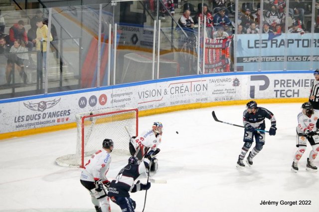 Photo hockey match Angers  - Amiens  le 12/10/2021