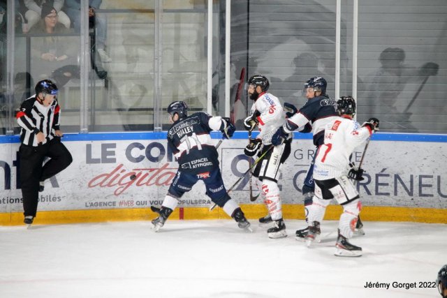 Photo hockey match Angers  - Amiens  le 12/10/2021