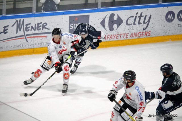 Photo hockey match Angers  - Amiens  le 12/10/2021