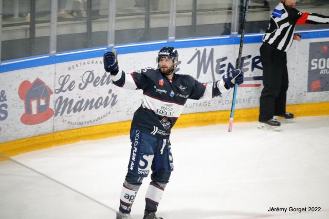 Photo hockey match Angers  - Amiens  le 12/10/2021