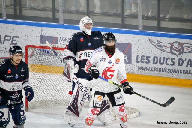 Photo hockey match Angers  - Amiens  le 12/10/2021