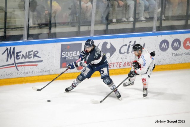 Photo hockey match Angers  - Amiens  le 12/10/2021