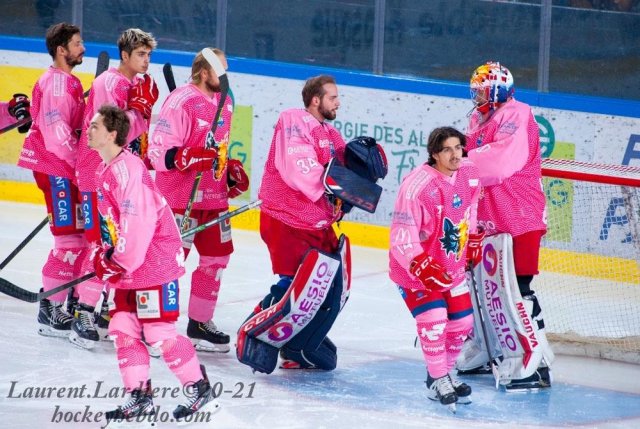 Photo hockey match Grenoble  - Chamonix  le 12/10/2021