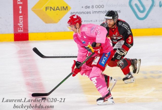 Photo hockey match Grenoble  - Chamonix  le 12/10/2021