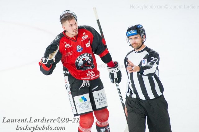 Photo hockey match Grenoble  - Chamonix  le 12/10/2021