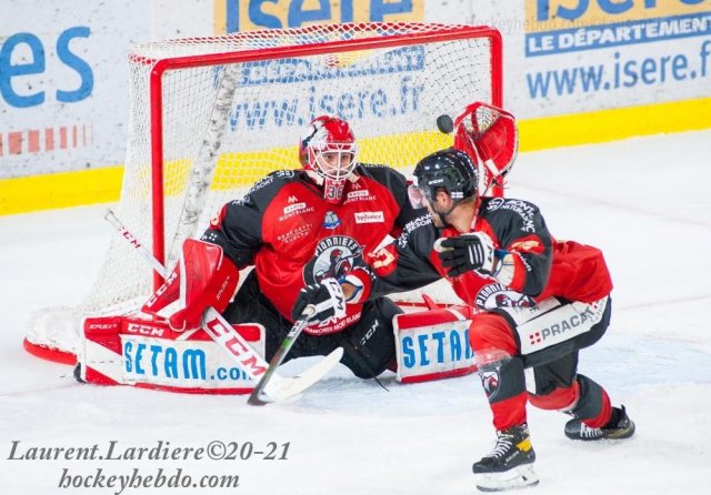 Photo hockey match Grenoble  - Chamonix  le 12/10/2021