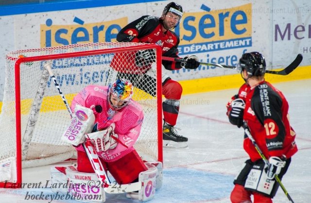 Photo hockey match Grenoble  - Chamonix  le 12/10/2021