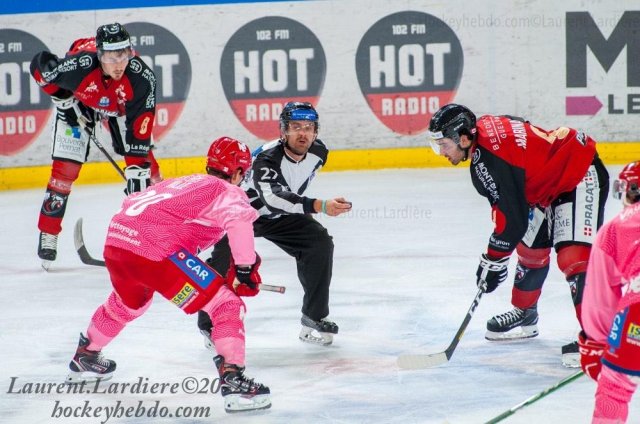 Photo hockey match Grenoble  - Chamonix  le 12/10/2021