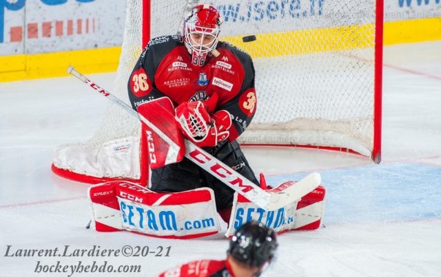 Photo hockey match Grenoble  - Chamonix  le 12/10/2021