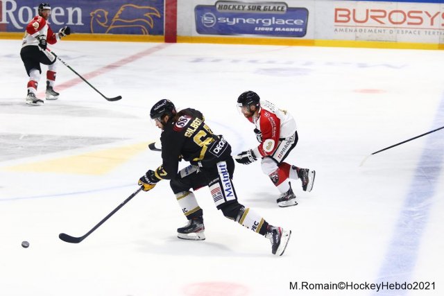 Photo hockey match Rouen - Chamonix  le 15/10/2021