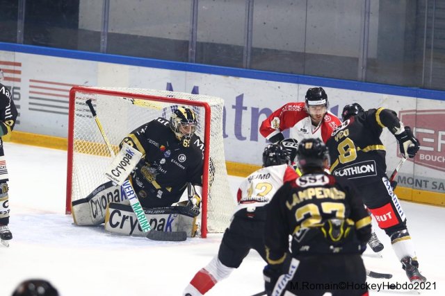 Photo hockey match Rouen - Chamonix  le 15/10/2021
