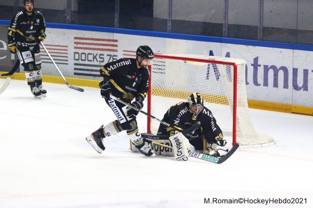 Photo hockey match Rouen - Chamonix  le 15/10/2021