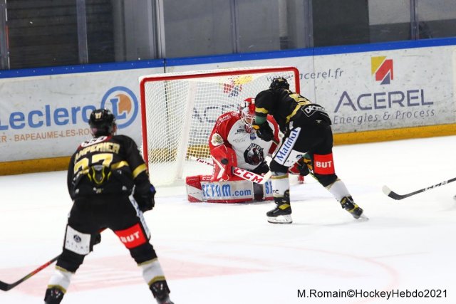 Photo hockey match Rouen - Chamonix  le 15/10/2021