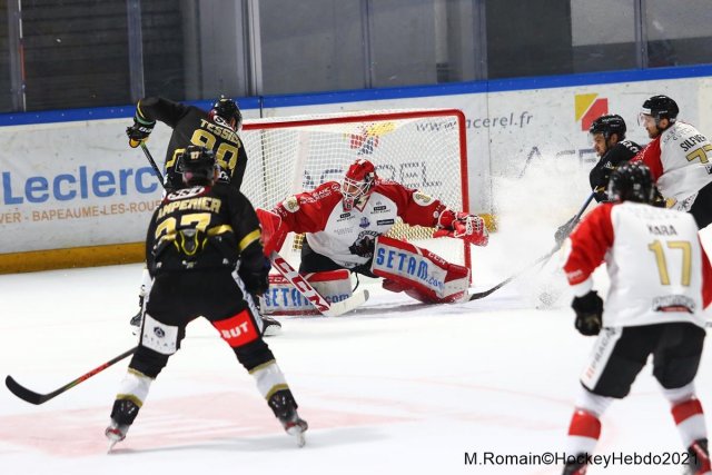 Photo hockey match Rouen - Chamonix  le 15/10/2021
