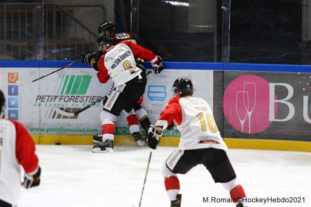 Photo hockey match Rouen - Chamonix  le 15/10/2021