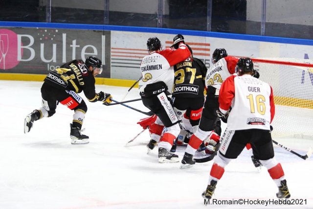 Photo hockey match Rouen - Chamonix  le 15/10/2021
