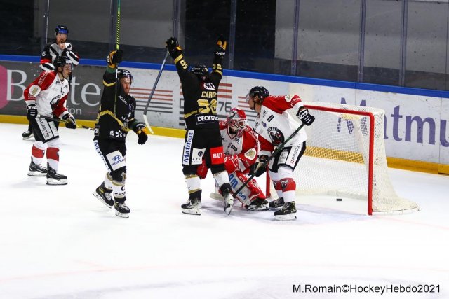 Photo hockey match Rouen - Chamonix  le 15/10/2021