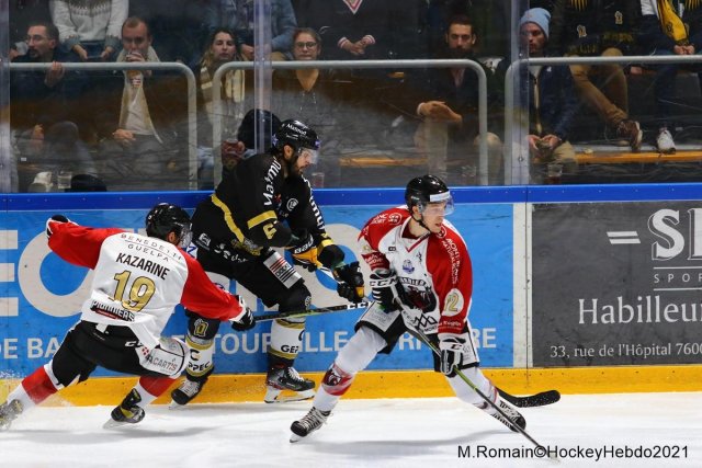 Photo hockey match Rouen - Chamonix  le 15/10/2021