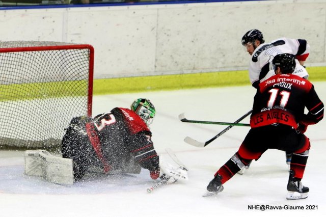 Photo hockey match Nice - Angers  le 15/10/2021