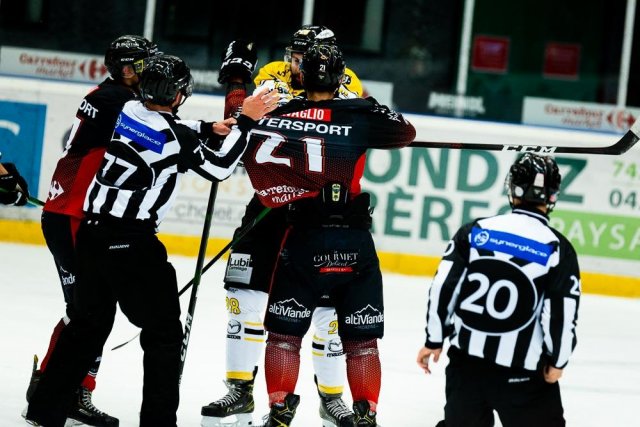 Photo hockey match Morzine-Avoriaz - Roanne le 16/10/2021