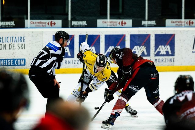 Photo hockey match Morzine-Avoriaz - Roanne le 16/10/2021