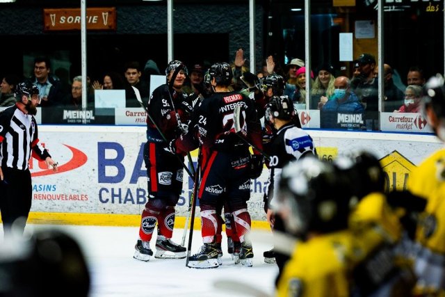 Photo hockey match Morzine-Avoriaz - Roanne le 16/10/2021