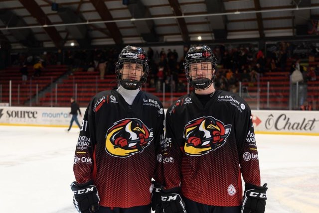 Photo hockey match Morzine-Avoriaz - Roanne le 16/10/2021