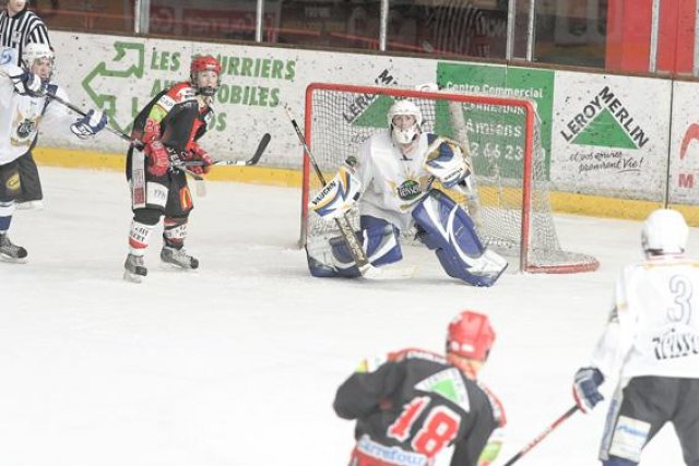 Photo hockey reportage Cadets Elite: Amiens vs Mt Blanc : 5 – 8