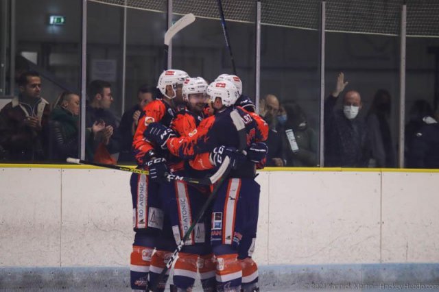 Photo hockey match Clermont-Ferrand - Montpellier  le 16/10/2021