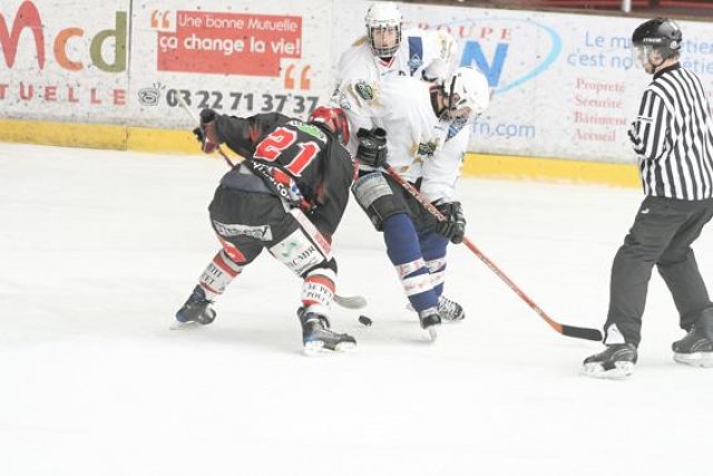 Photo hockey reportage Cadets Elite: Amiens vs Mt Blanc : 5 – 8