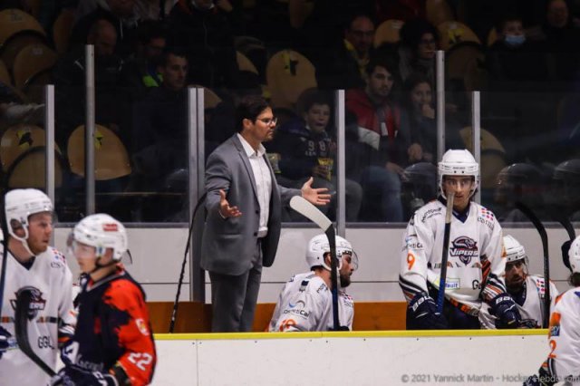 Photo hockey match Clermont-Ferrand - Montpellier  le 16/10/2021