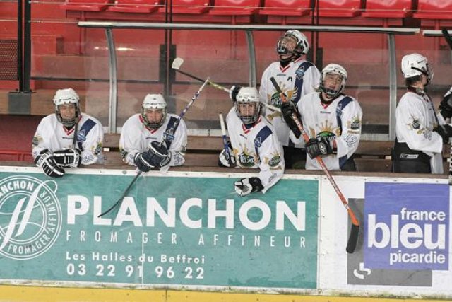 Photo hockey reportage Cadets Elite: Amiens vs Mt Blanc : 5 – 8