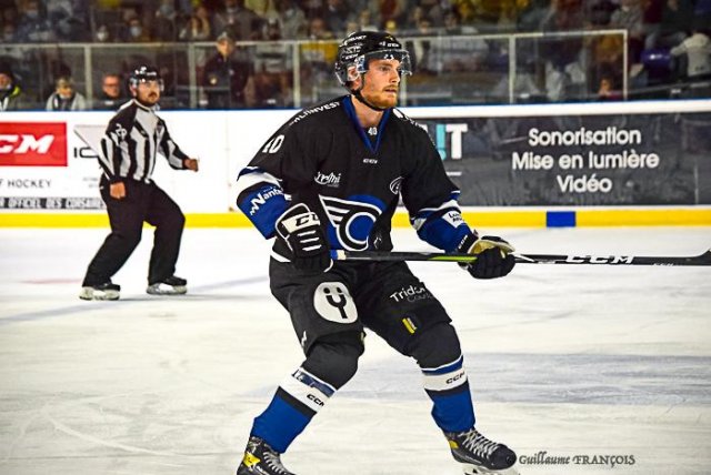 Photo hockey match Nantes - Caen  le 16/10/2021