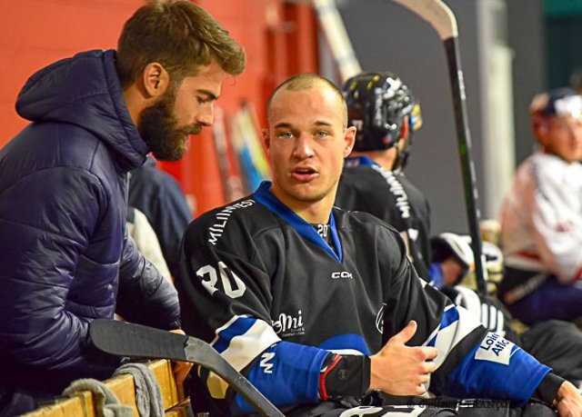 Photo hockey match Nantes - Caen  le 16/10/2021